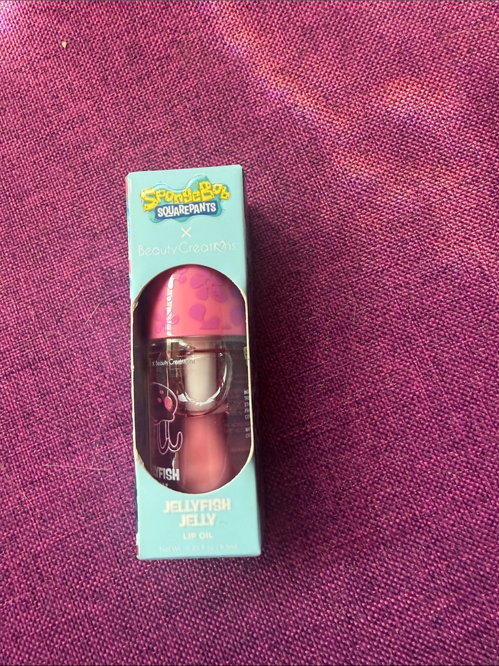 SpongeBob x Beauty Creations Jellyfish Jelly Lip Oil - Pink